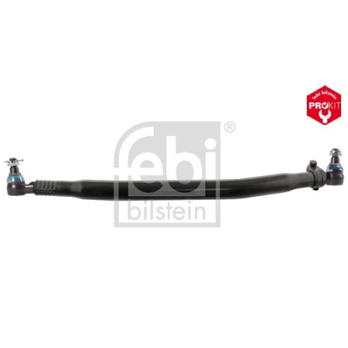 Febi Bilstein 23803 Lenkstange mit Kronenmuttern und Splinten, vom Lenkgetriebe zur 1. Vorderachse , 1 St&uuml;ck