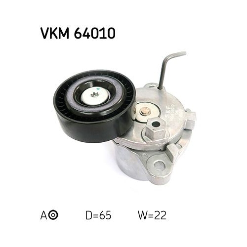 Spannrolle, Keilrippenriemen SKF VKM 64010 f&uuml;r HYUNDAI KIA, mitte
