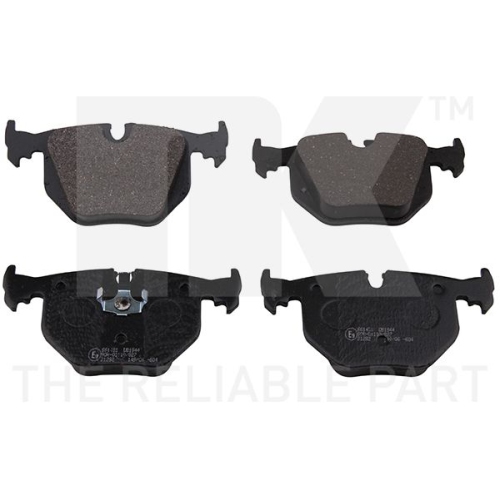 Bremsbelagsatz, Scheibenbremse NK 221515 f&uuml;r BMW, Hinterachse