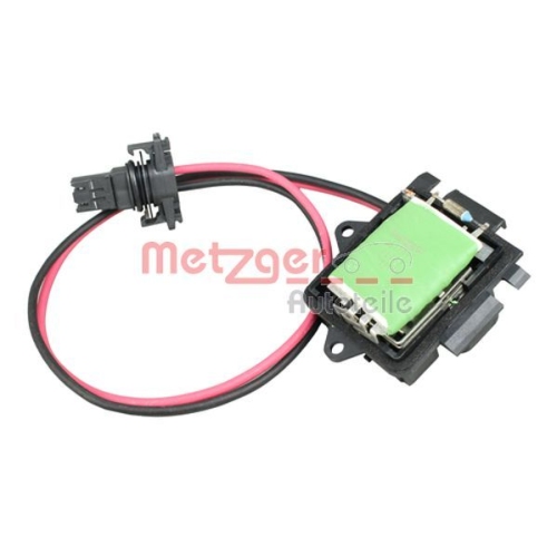 Widerstand, Innenraumgebl&auml;se METZGER 0917071 f&uuml;r OPEL RENAULT