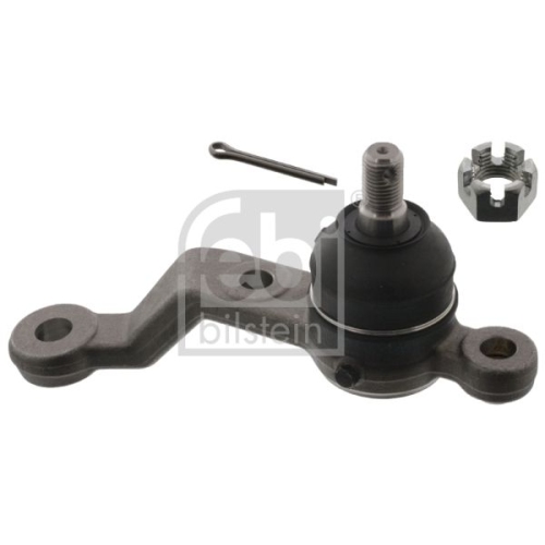 Febi Bilstein 43017 Traggelenk mit Kronenmutter und Splint , 1 St&uuml;ck