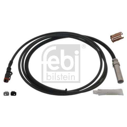 Febi Bilstein 46547 ABS-Sensor mit H&uuml;lse und Fett , 1 St&uuml;ck