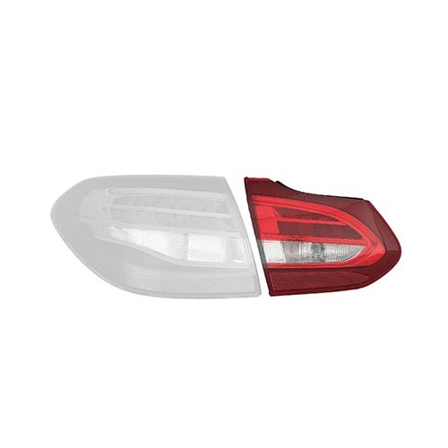 Heckleuchte VAN WEZEL 2925923U f&uuml;r SMART, links