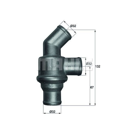 Thermostat, K&uuml;hlmittel MAHLE TH 16 80 f&uuml;r BMW