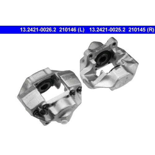 Bremssattel ATE 13.2421-0026.2 f&uuml;r PORSCHE, Hinterachse links