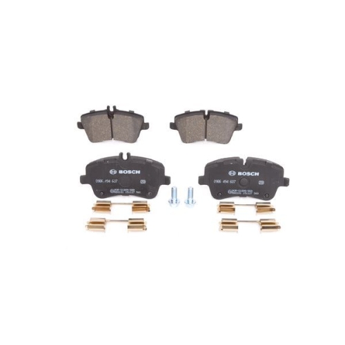 Bremsbelagsatz, Scheibenbremse BOSCH 0 986 494 607 f&uuml;r MERCEDES-BENZ