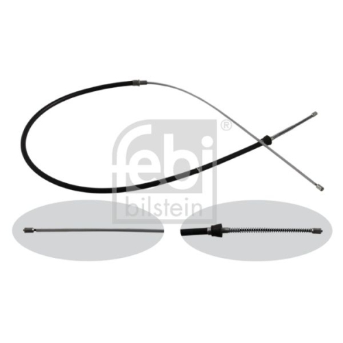 Febi Bilstein 36348 Handbremsseil f&uuml;r Trommelbremse , 1 St&uuml;ck