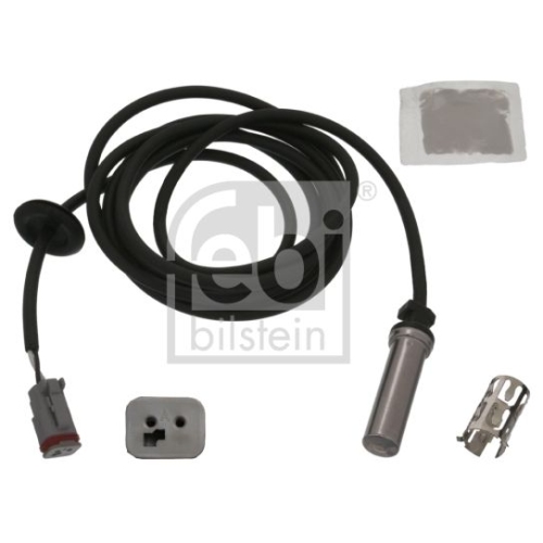 Febi Bilstein 46548 ABS-Sensor mit H&uuml;lse und Fett , 1 St&uuml;ck