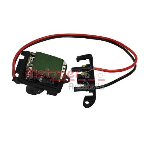 Widerstand, Innenraumgebl&auml;se METZGER 0917074 f&uuml;r OPEL RENAULT