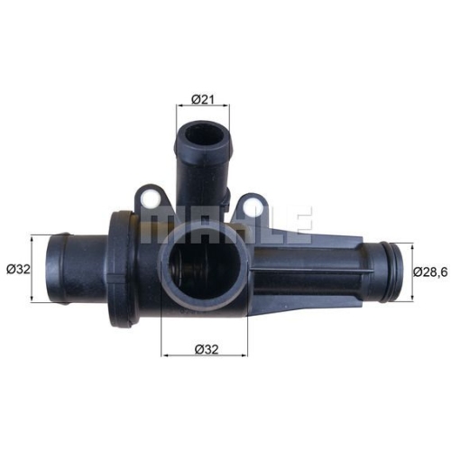 Thermostat, K&uuml;hlmittel MAHLE TH 45 87 f&uuml;r SMART