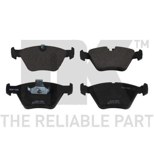 Bremsbelagsatz, Scheibenbremse NK 221519 f&uuml;r BMW, Vorderachse