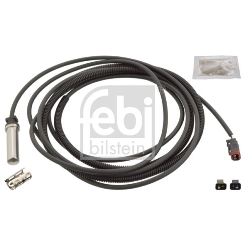 Febi Bilstein 46550 ABS-Sensor mit H&uuml;lse und Fett , 1 St&uuml;ck