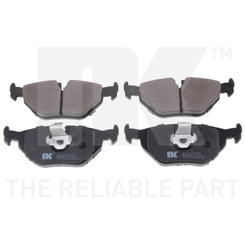 Bremsbelagsatz, Scheibenbremse NK 221520 f&uuml;r BMW SAAB ALPINA, Hinterachse