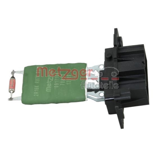 Widerstand, Innenraumgebl&auml;se METZGER 0917108 f&uuml;r FIAT OPEL