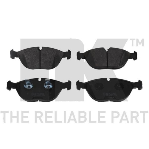 Bremsbelagsatz, Scheibenbremse NK 221521 f&uuml;r AUDI BMW CHRYSLER MERCEDES-BENZ VW