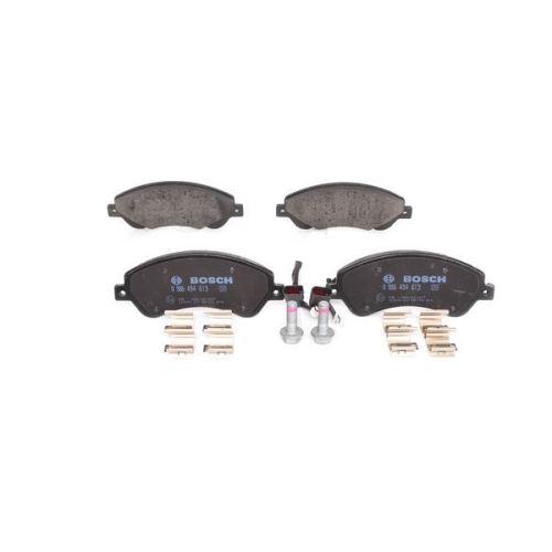 Bremsbelagsatz, Scheibenbremse BOSCH 0 986 494 613 f&uuml;r FORD, Vorderachse