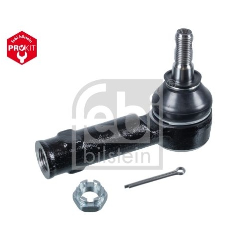 Febi Bilstein 48130 Spurstangenendst&uuml;ck mit Kronenmutter und Splint , 1 St&uuml;ck