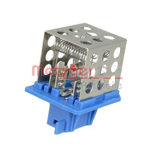 Widerstand, Innenraumgebl&auml;se METZGER 0917112 f&uuml;r CITRO&Euml;N/PEUGEOT