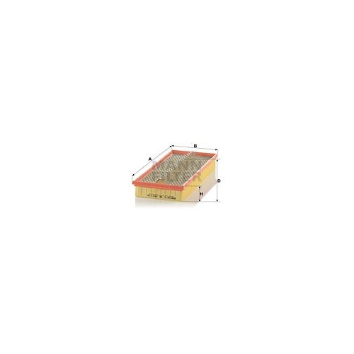 Luftfilter MANN-FILTER C 38 163/1 f&uuml;r FORD MERCEDES-BENZ GENERAL MOTORS