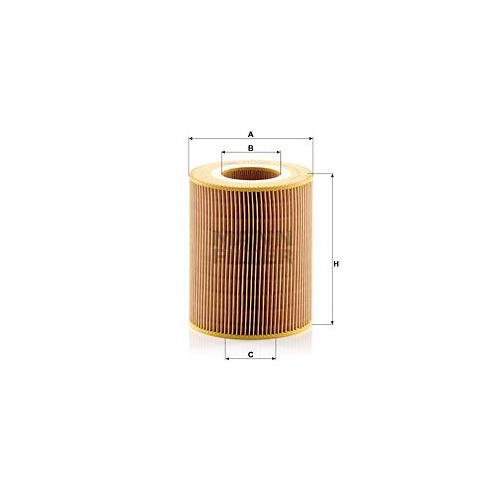 Luftfilter MANN-FILTER C 1381 f&uuml;r MERCEDES-BENZ