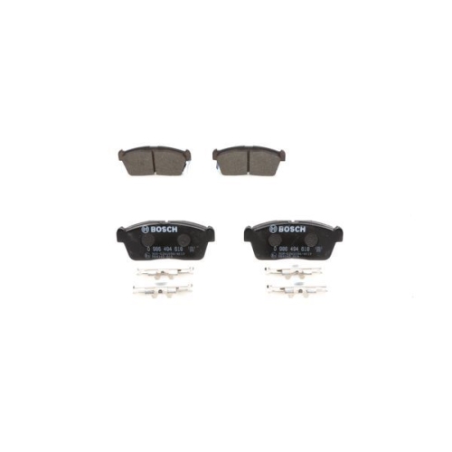 Bremsbelagsatz, Scheibenbremse BOSCH 0 986 494 618 f&uuml;r DAIHATSU MAZDA MITSUBISHI