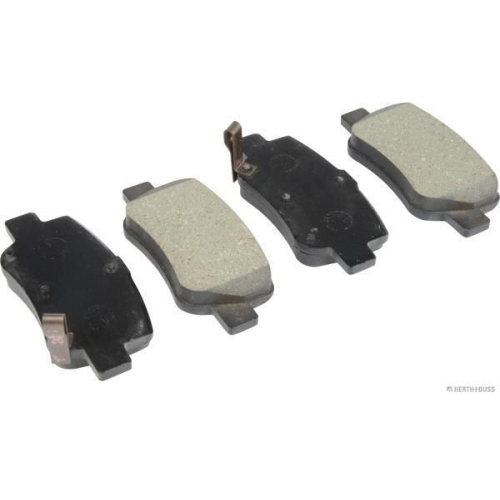 Bremsbelagsatz, Scheibenbremse HERTH+BUSS JAKOPARTS J3612040 f&uuml;r TOYOTA LEXUS