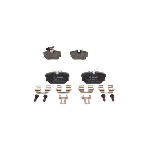 Bremsbelagsatz, Scheibenbremse BOSCH 0 986 494 619 f&uuml;r AUDI SEAT SKODA VW SAVA
