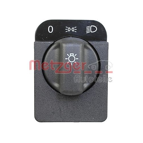 Schalter, Hauptlicht METZGER 0916627 f&uuml;r OPEL GENERAL MOTORS