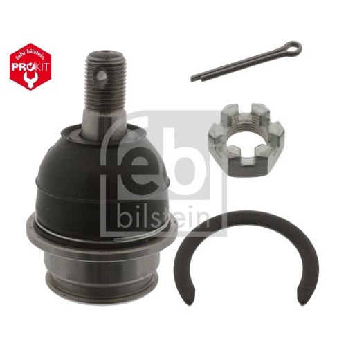 Febi Bilstein 43028 Traggelenk mit Kronenmutter und Splint , 1 St&uuml;ck