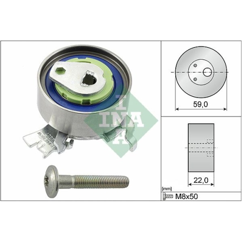 Spannrolle, Zahnriemen INA 531 0518 30 f&uuml;r OPEL VAUXHALL GENERAL MOTORS