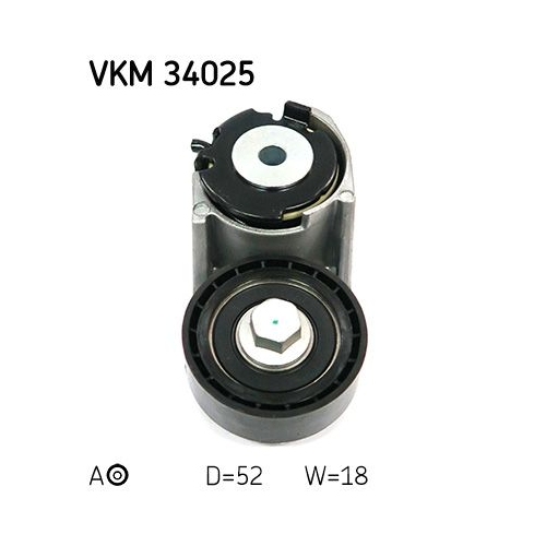 Spannrolle, Keilrippenriemen SKF VKM 34025 f&uuml;r FORD JAGUAR