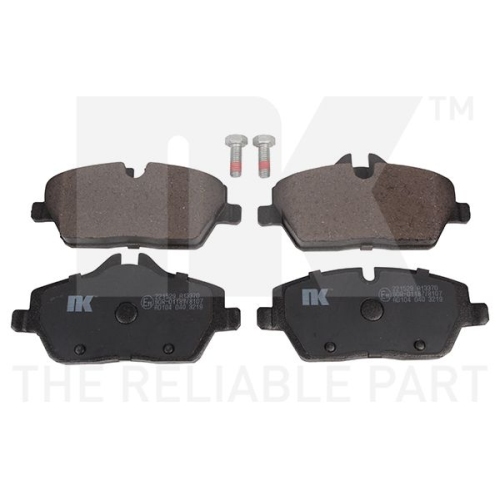 Bremsbelagsatz, Scheibenbremse NK 221529 f&uuml;r BMW MINI, Vorderachse
