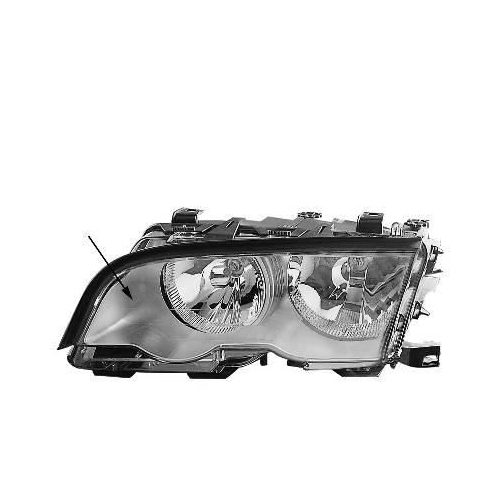 Hauptscheinwerfer VAN WEZEL 0646961 f&uuml;r BMW, links