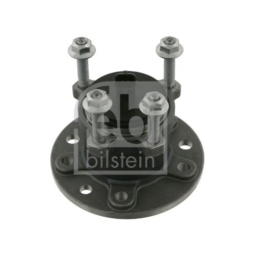 Febi Bilstein 26675 Radlagersatz mit Radnabe, ABS-Sensor und Muttern , 1 St&uuml;ck