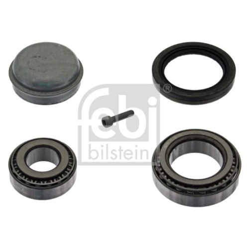 Febi Bilstein 38374 Radlagersatz mit Wellendichtring, Befestigungsschraube und Staubkappe , 1 St&uuml;ck