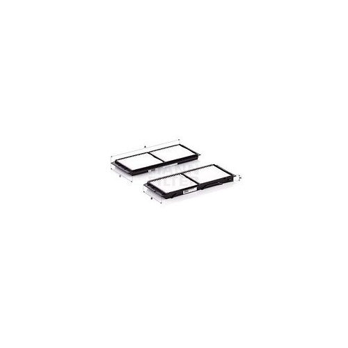 Filter, Innenraumluft MANN-FILTER CU 26 008-2 f&uuml;r MAZDA