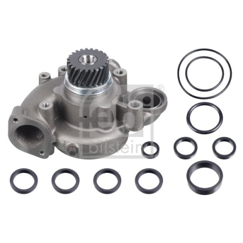 Febi Bilstein 30450 Wasserpumpe mit Zahnrad und Dichtungen , 1 St&uuml;ck
