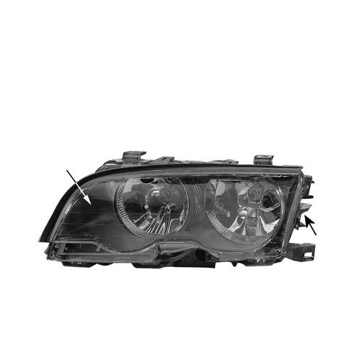 Hauptscheinwerfer VAN WEZEL 0647966 f&uuml;r BMW, rechts