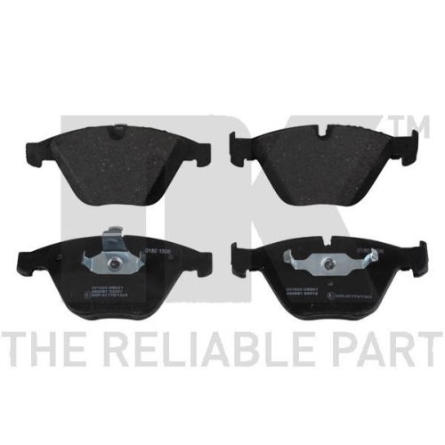 Bremsbelagsatz, Scheibenbremse NK 221533 f&uuml;r BMW, Vorderachse