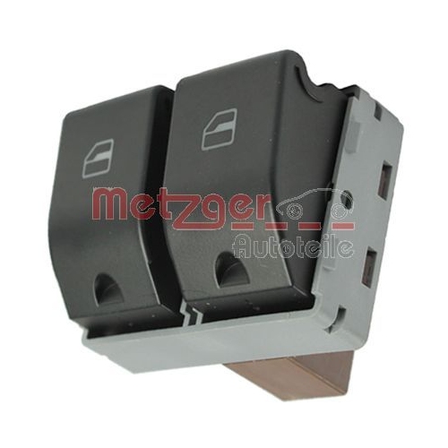 Schalter, Fensterheber METZGER 0916327 f&uuml;r VAG, fahrerseitig, vorne