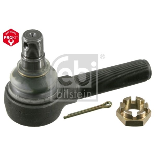 Febi Bilstein 21595 Spur- / Lenkstangenendst&uuml;ck mit Kronenmutter und Splint , 1 St&uuml;ck