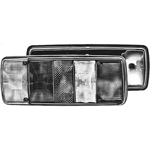 Geh&auml;use, Heckleuchte HELLA 9BG 130 945-001 f&uuml;r MAN DEMAG TEREX, links