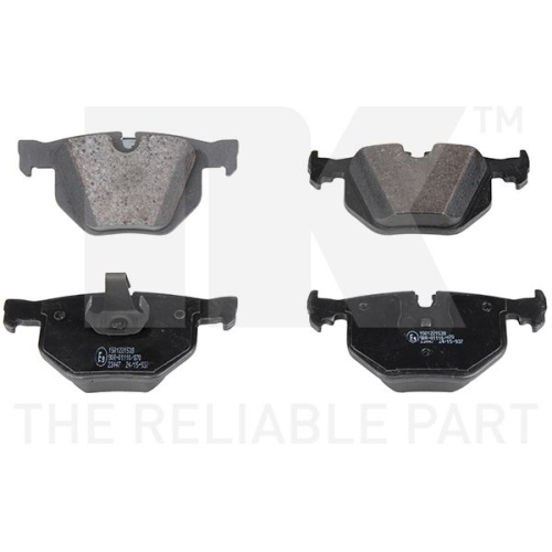 Bremsbelagsatz, Scheibenbremse NK 221538 f&uuml;r BMW, Hinterachse