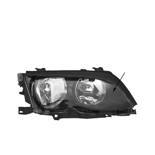 Hauptscheinwerfer VAN WEZEL 0649964 f&uuml;r BMW, rechts