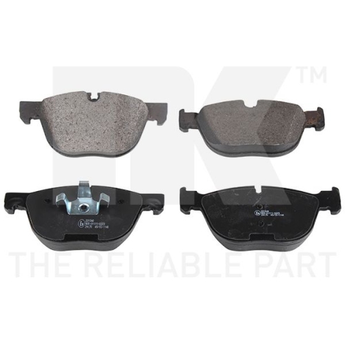 Bremsbelagsatz, Scheibenbremse NK 221540 f&uuml;r BMW, Vorderachse