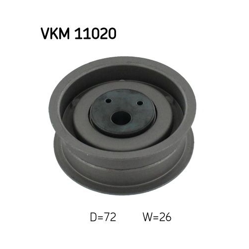 Spannrolle, Zahnriemen SKF VKM 11020 f&uuml;r AUDI SEAT VW