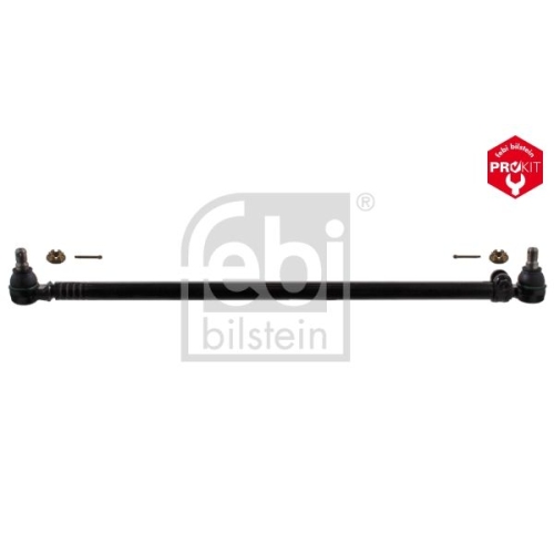 Febi Bilstein 39983 Lenkstange mit Kronenmuttern und Splinten, vom Lenkgetriebe zur 1. Vorderachse , 1 St&uuml;ck