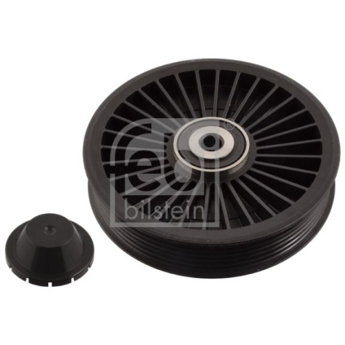 Febi Bilstein 102580 Umlenkrolle f&uuml;r Keilrippenriemen , 1 St&uuml;ck