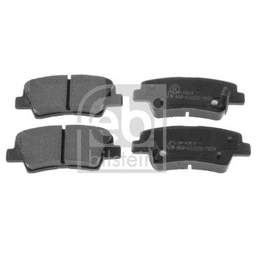 Febi Bilstein 116336 Bremsbelagsatz, 1 St&uuml;ck