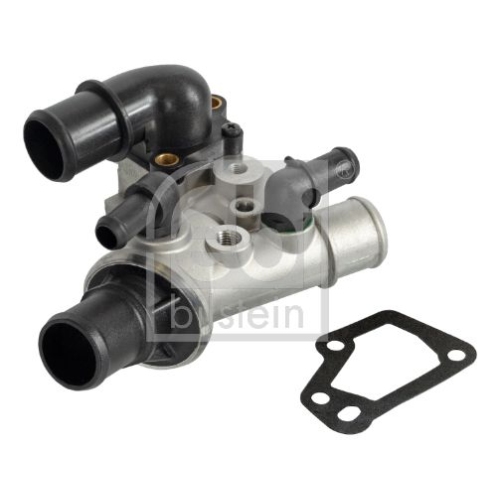 Febi Bilstein 1x 47929 Thermostat mit Geh&auml;use und Dichtung